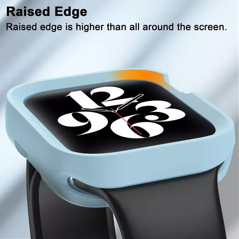 Capa de Silicone Macia para Apple Watch, Capa Doce para Apple Watch, Amortecedor Ultra Macio para Mulheres, Série iWatch 9, 8, 7, 6, SE, 5, 49mm, 45mm, 41 milímetros, 44 milímetros