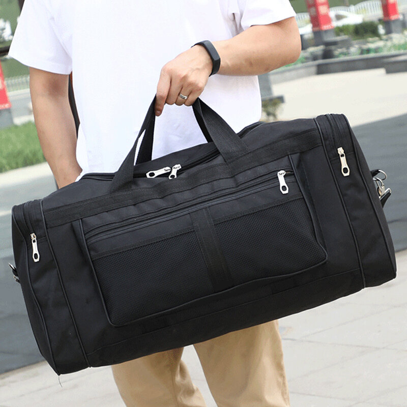 Damska torba podróżna czarna wielofunkcyjna torba do jogi odzież Fitness bagaż męski prezent pojemna torba