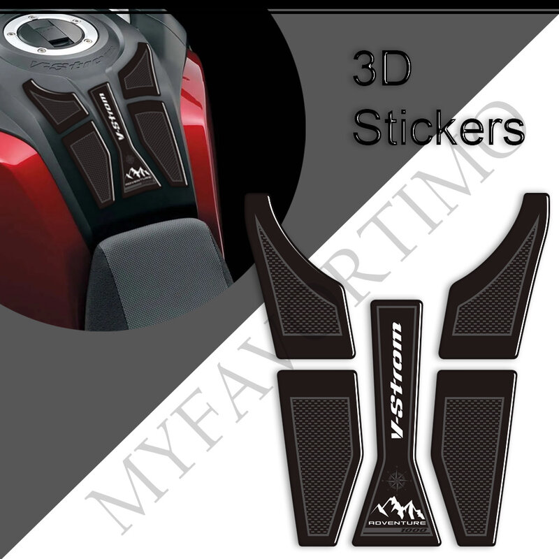 Voor Suzuki V Strom Vstrom V-Strom Dl 1000 Xt DL1000 Gas Stookolie Kit Knie Bescherming Stickers Decals tank Pad Grips