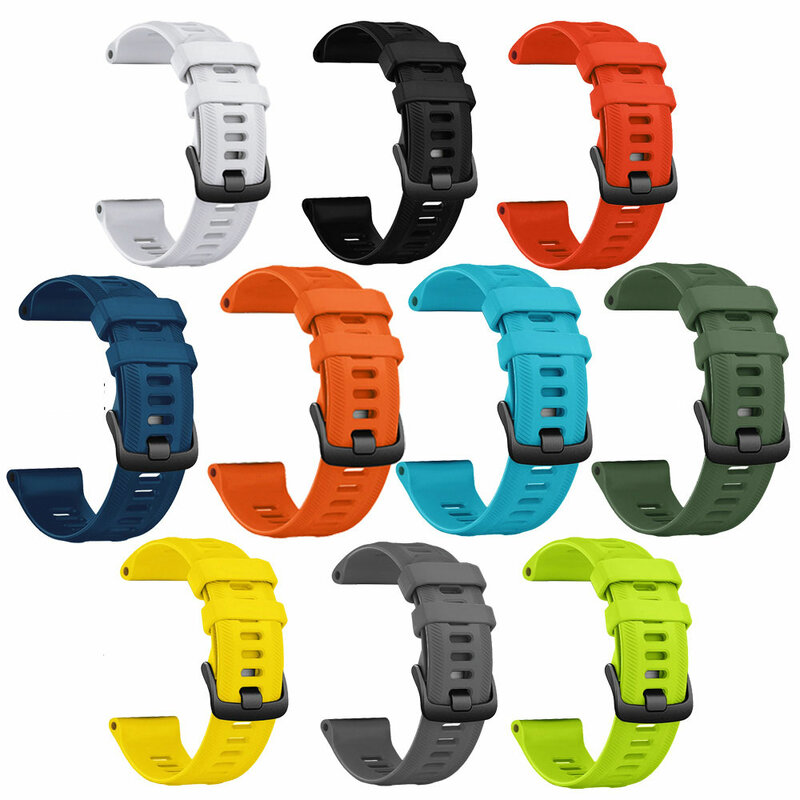 Official Watchbands For Garmin Forerunner 955 22mm Watch Silicone Bracelet Wristbands For Forerunner 945 935 745 Fenix 5 6 Strap