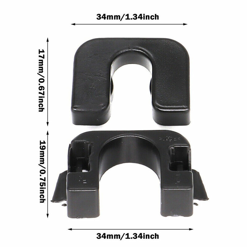 Rear Parcel Shelf Load And Cover Parcels With Ease Using Durable Black Rear Parcel Shelf Bracket
