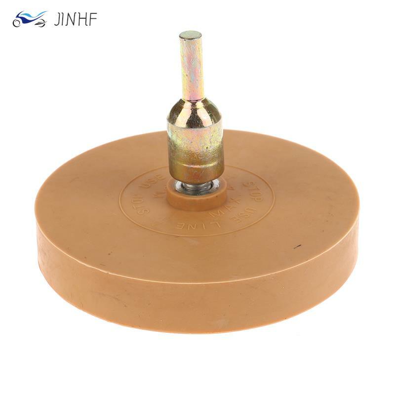 88mm Universal Rubber Eraser Wheel For Remove Car Glue Adhesive Sticker Pinstripe Decal Graphic Auto Repair Paint Tool