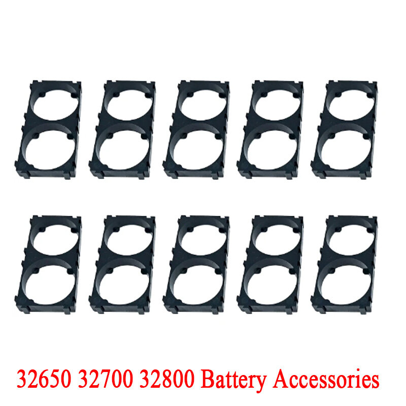 10/20/50PCS 32650 32700 32800 Battery Holder Bracket Lithium Battery Plastic Bracket Fixed Bracket DIY Battery Pack