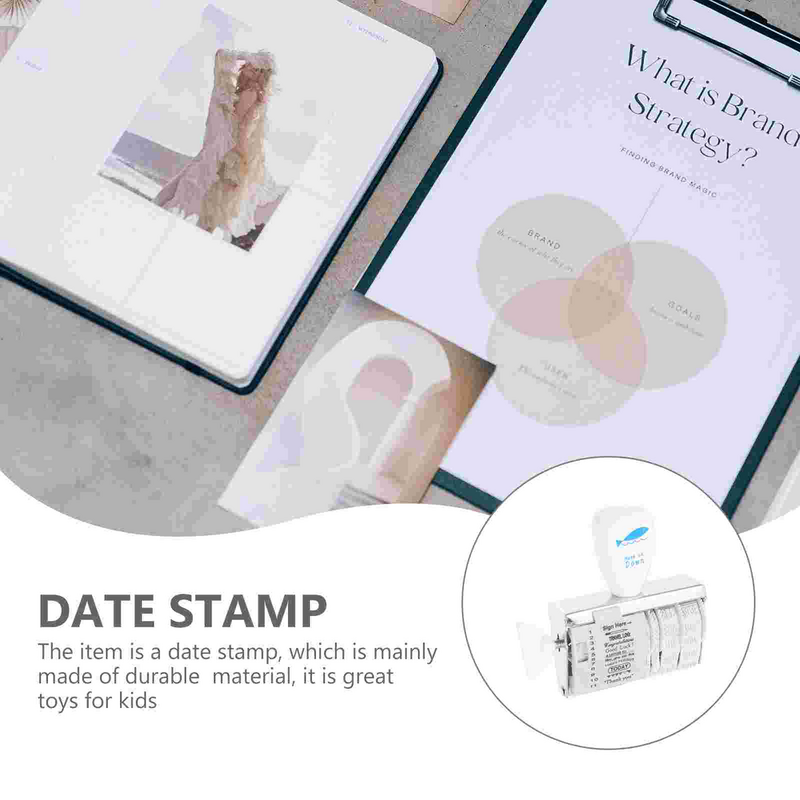 도장 DIY 플래너 우표, 우표 용품, 공예 휴대용 날짜, 유용한 우표
