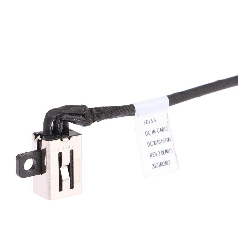 Cable de alimentación de CC para ordenador portátil, conector flexible de carga de repuesto para Dell Vostro 3400, 3401, 3500, 3501