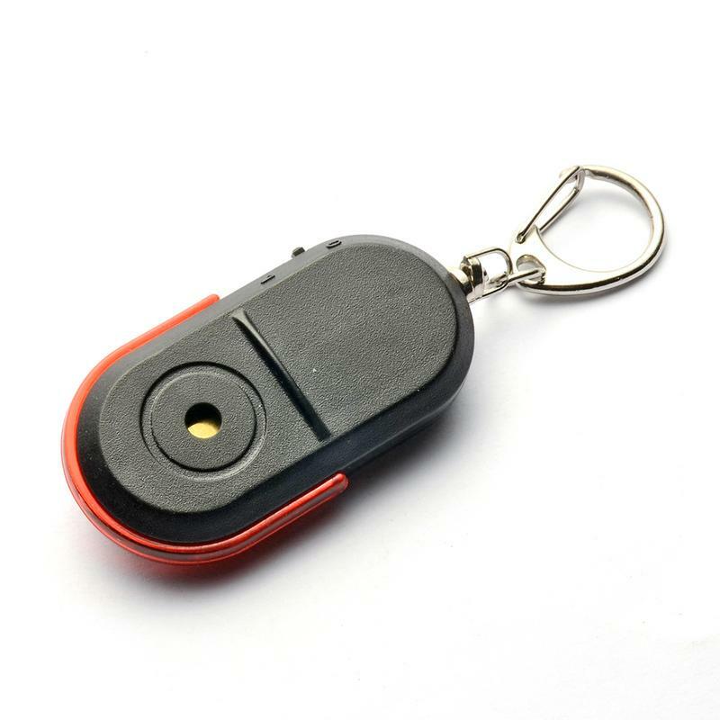 Tragbare drahtlose Anti-Lost Alarm Key Finder Locator Schlüssel bund Pfeife Sound LED Licht Mini Suche Anti Lost Key Finder Sensor