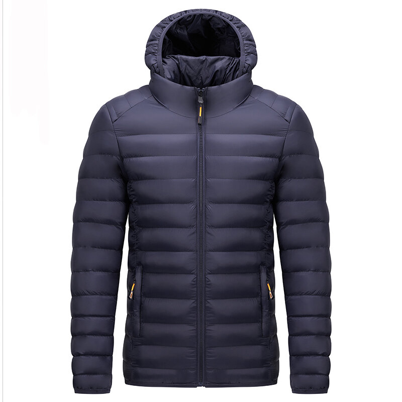 남성용 방수 방풍 후드 파카, 두꺼운 분리형 모자 재킷 코트, 남성 오버코트, 아웃웨어 파카, 2023 겨울