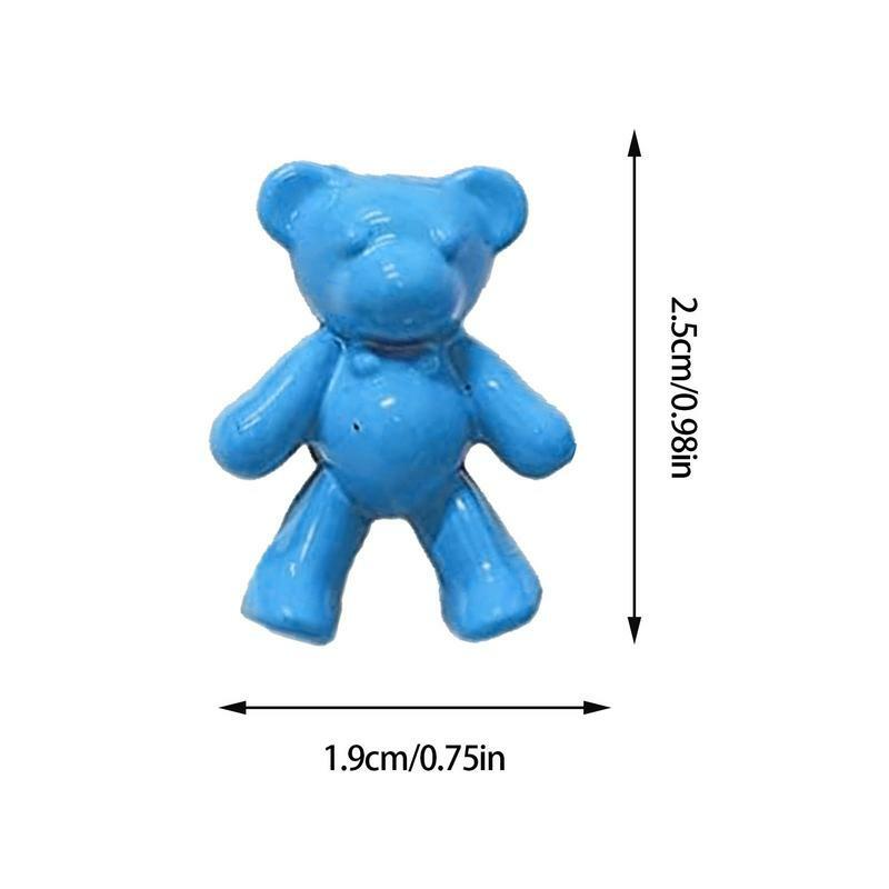 No-sew Waist Button Cute Bear Jean Buttons For Loose Jeans 2 Pcs Adjustable Waist Tighten No Sewing Required Fit Instant Jean