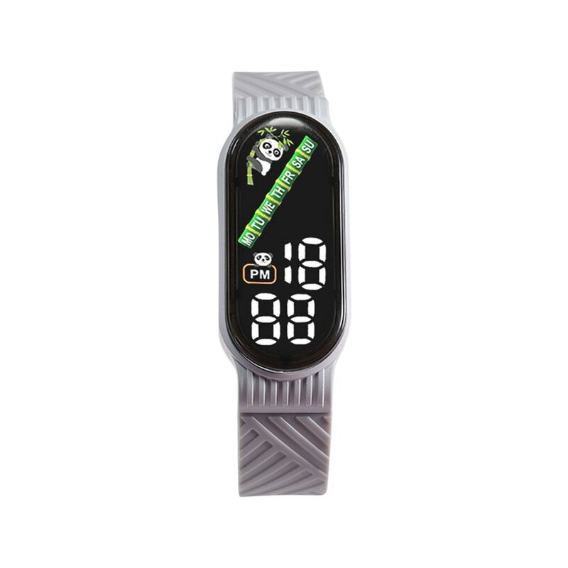 Modny nowy zegarek durablecarton z wyświetlaczem bransoletka z numerem tygodniowym odpowiednia dla studentów i dzieci