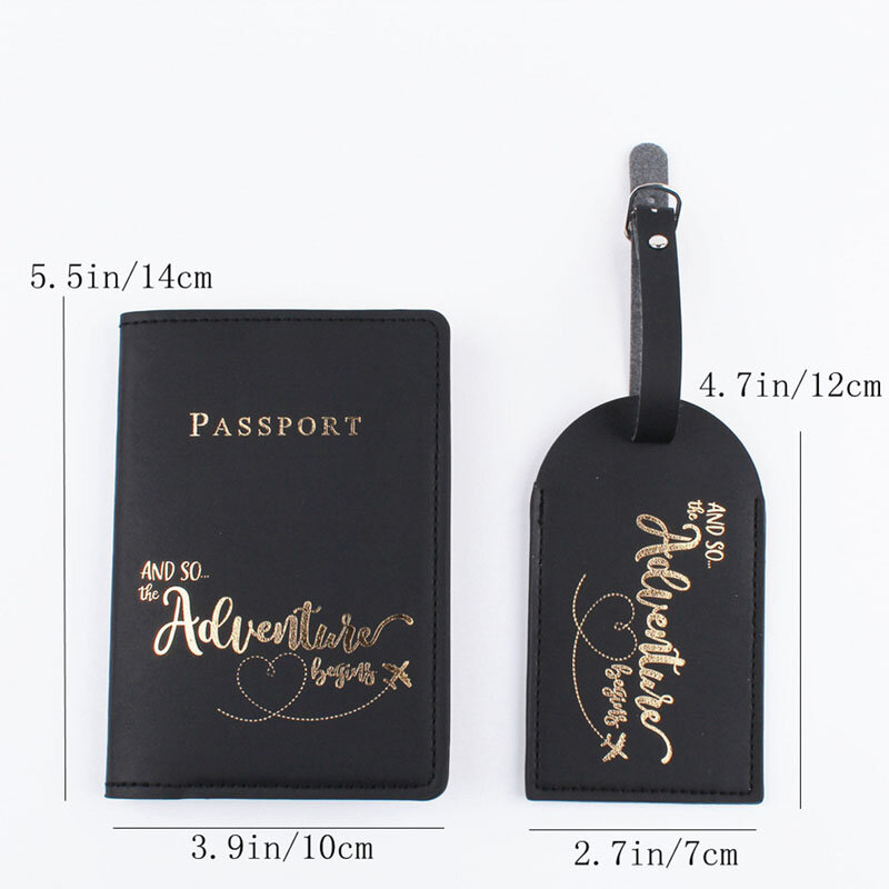 Travel Waterproof Dirt Passport Holder Cover Wallet ID Passport Card Holders Business Credit Card Case Pouch Luggage tag