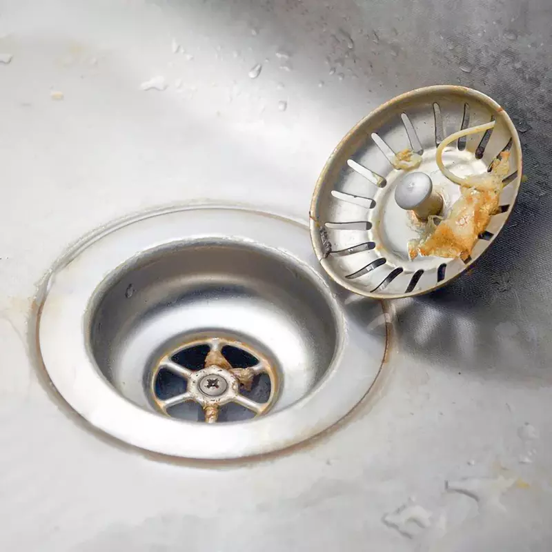 Kitchen Stainless Steel Sink Filter Hole Bathtub Hair Catcher Stopper Bathroom Sewer Drain Strainer Basin Sink Waste Filter Plug