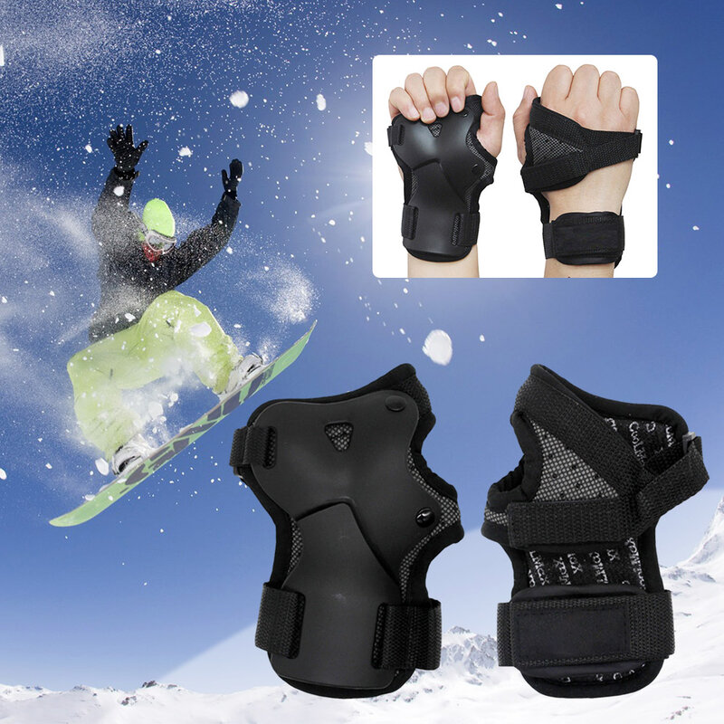 スノーボードとスキー用の手首ガード、手のひら保護、快適なリストバンド、保護具、耐衝撃性ブレース