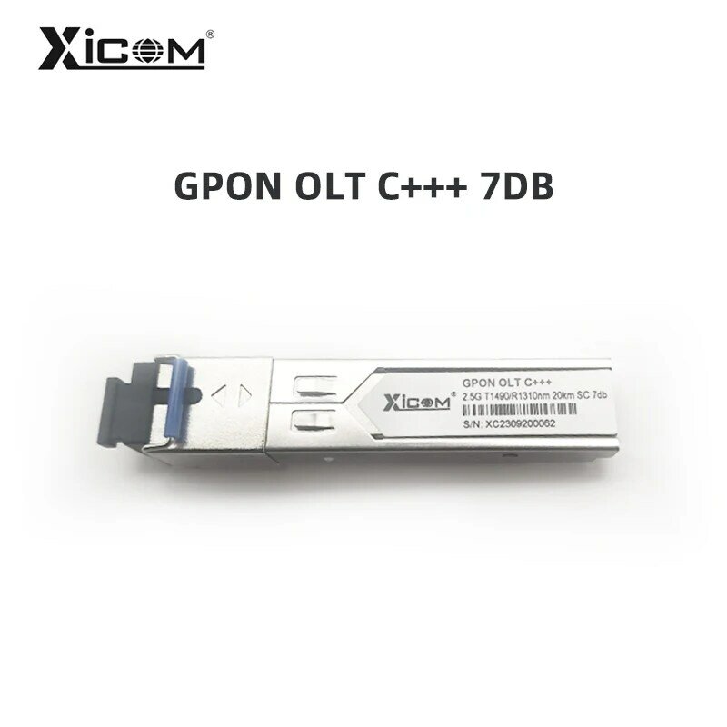 Módulo óptico de 2,5 Gbps/1,25 Gbps SFP Mpdule GPON OLT C +++ 7/8/9dBm SC UPC PON, 1490/1310nm, distancia máxima de 20 kmtransceptor