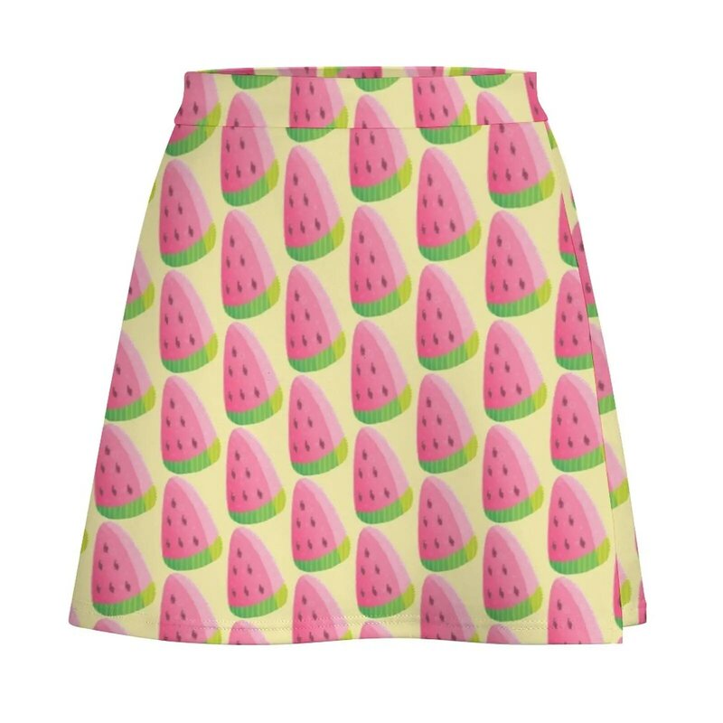 Arbuzowe Mini sukienki spódnica mini na spódnice na studniówkę