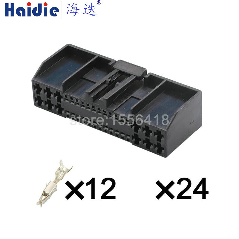 1-50 sets  36pin Auto wiring plug cable plug electric auto plug unsealed connectors