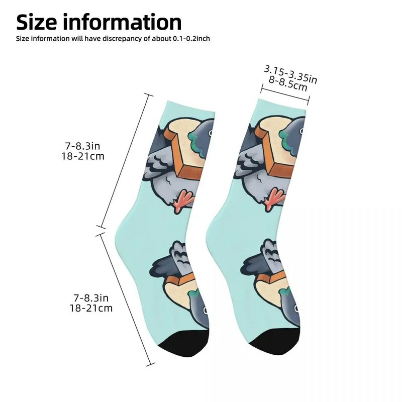 Hungry Pigeon Socks Harajuku High Quality Stockings All Season Long Socks Accessories for Man's Woman's Birthday Present