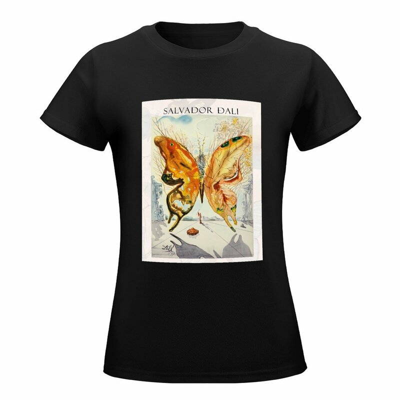 T-shirt de salvador dali butterfly art, dali venus butterfly, dali, dali, dali exposição, poster, 192xt