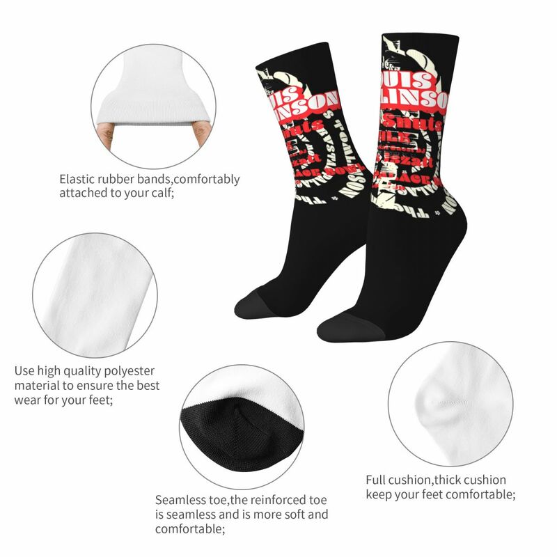 Louis Tomlinsons Soft Socks para homens e mulheres, presentes quentes e maravilhosos, longe de casa Merch