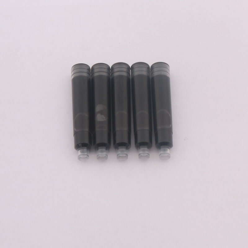 10pc 잉크 카트리지 펜 리필 색상 2.6mm 짧은 만년필 잉크 문구, 사무실 학교 용품 펜 잉크