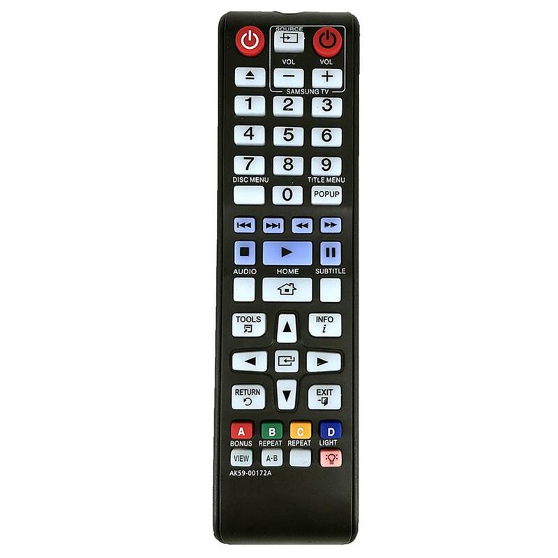 Controle Remoto DVD Player para Samsung, AK59-00172A, BD-F5700, BDHM57CZA, BD-H6500, BD-H6500, BD-H6500, ZA BD Blu-Ray Disc, Novo