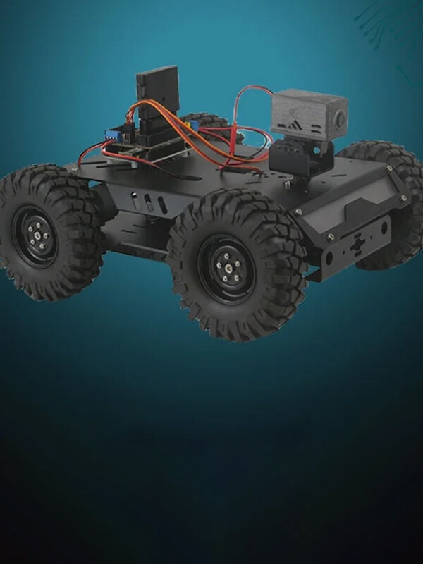 VersiRC precious-Moteur de chariot télécommandé sans fil VIdeo, support de voiture robot 4G, kit de bricolage C ++, voiture robot programmable Vscode