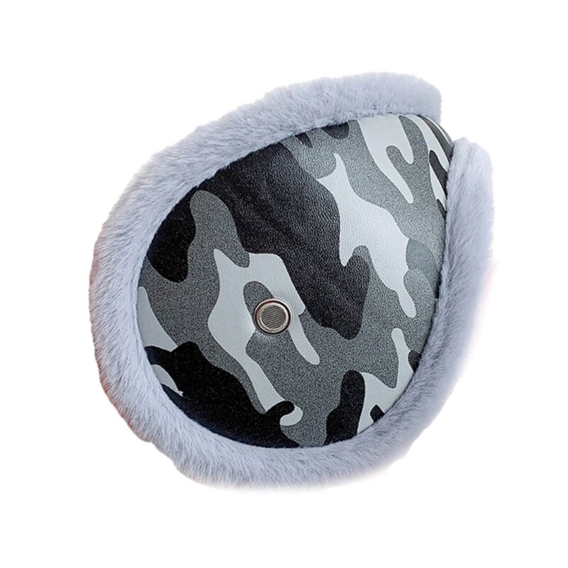 Eye-Catching Camouflage Ear Warmer Windproof Earmuffs for Teen Hiking Skiing