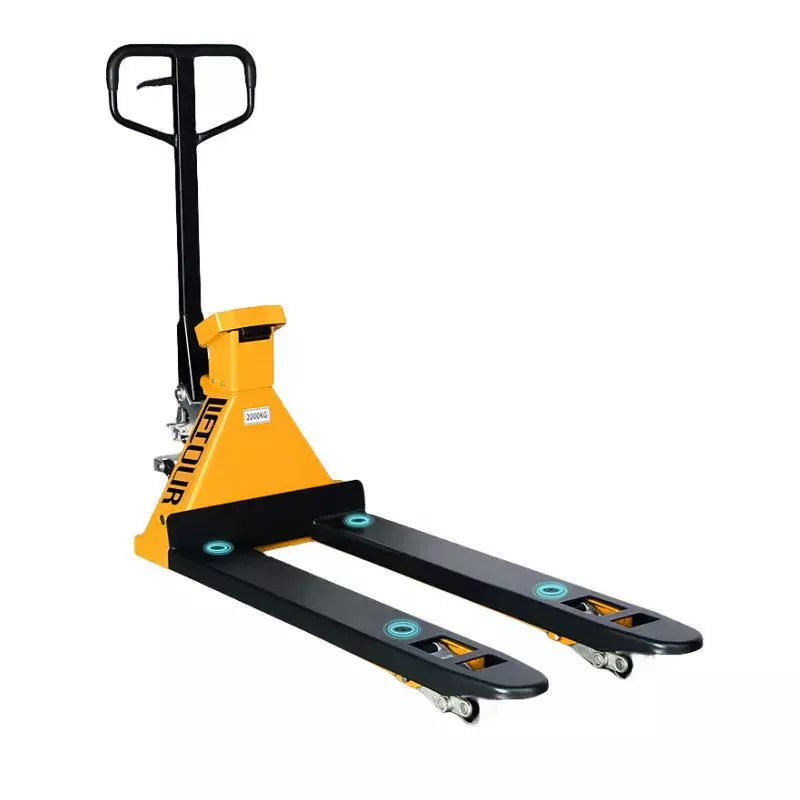 Electronic Forklift Scale Manual Hydraulic Truck High Precision Belt Weighing Great Car Weighbridge Pallet Truck