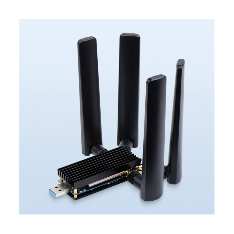 Modulo DONGLE 5G 4 antenne porta USB3.1 dissipatore di calore in lega di alluminio interfaccia M.2 Key B