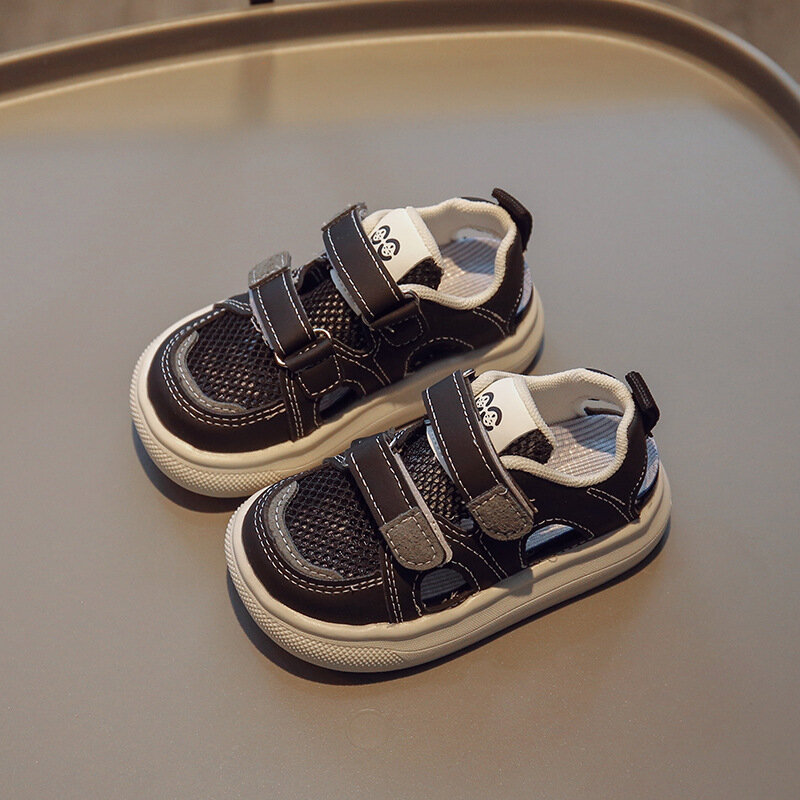 Zapatillas transpirables de malla para bebé, tenis infantiles, cómodos, 2023