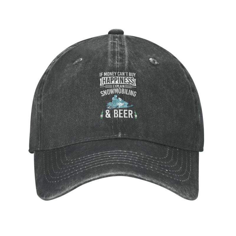 Sombrero de vaquero de carreras de trineo de cerveza para hombre y mujer, gorra militar, sombrero de diseñador, divertido, novedad