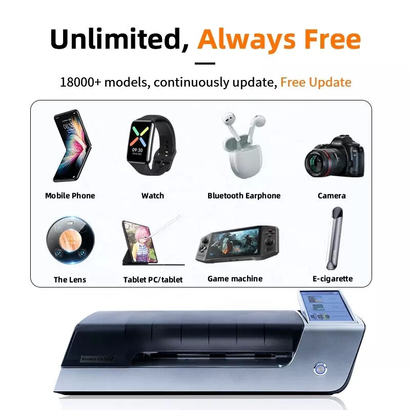 Unlimit Cuts Hydrogel Screen Protector Snijmachine Smart Mobilephone Beschermende Film Films Achterkant Skin Sticker Plotter Cutter