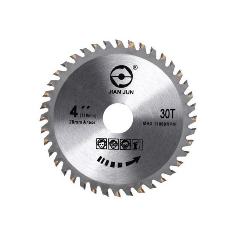 Circular Saw Blade Disc, Wood Cutting Tool, Diâmetro do furo 20mm, Rotary Tool, Woodworking, 105mm