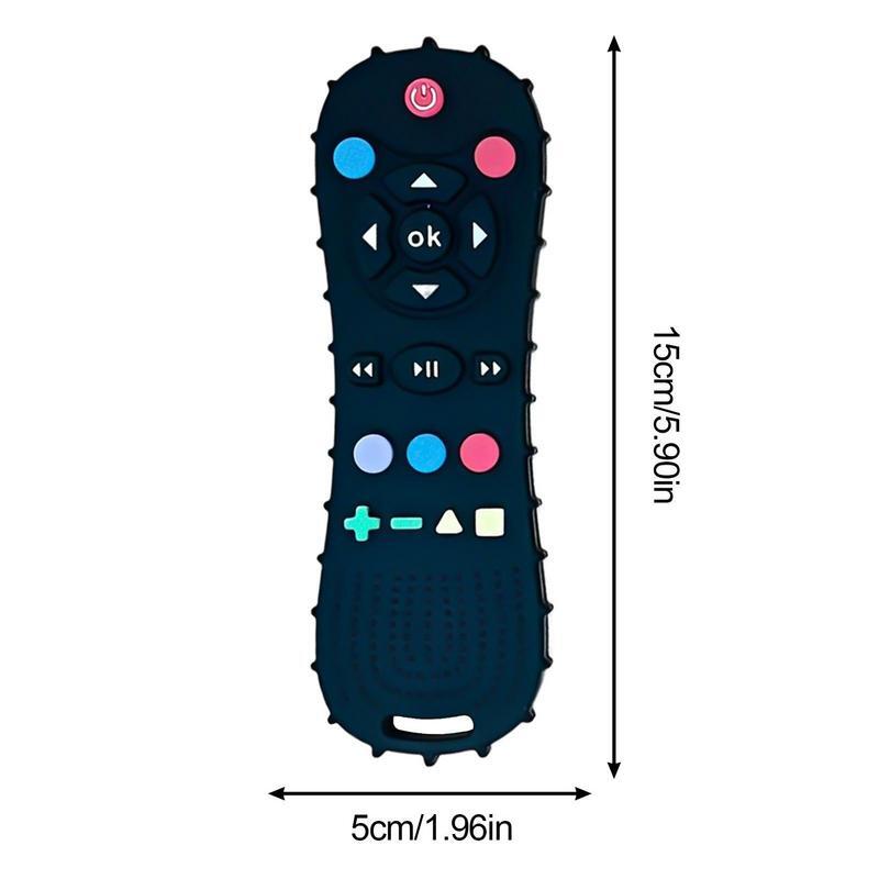 Remote Beißring weich & sicher Silikon Hand Zahnen sensorisches Spielzeug leicht zu reinigen Hand Beiß ringe Kau spielzeug Silikon Beiß spielzeug für
