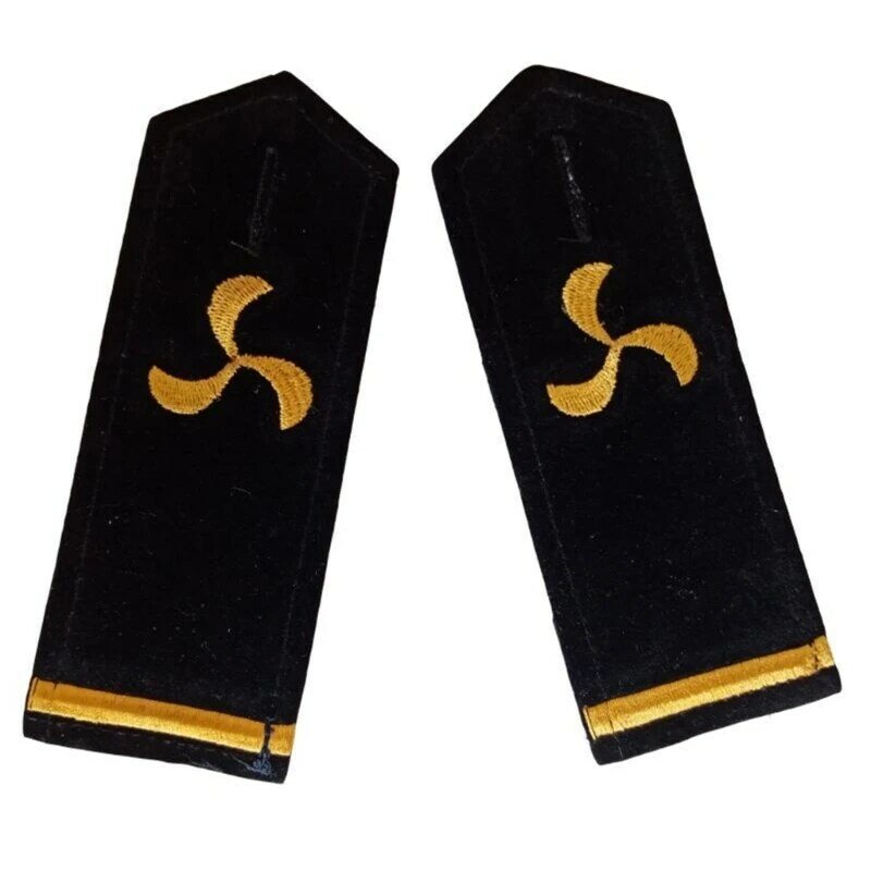 Member Uniform Shoulder Boards Nondeform Captain Uniform Epaulet for Stage