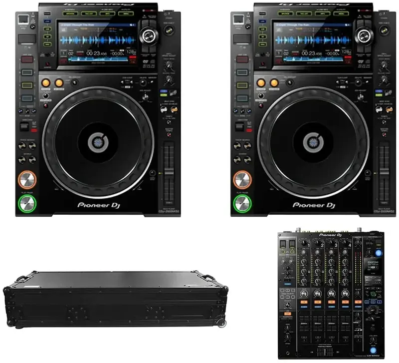 Descuento de verano del 50% para DJ, Set 2x CDJ 2000 nexus2 NSX2 Nexus 2 1x DJM 900 2000 Nexus