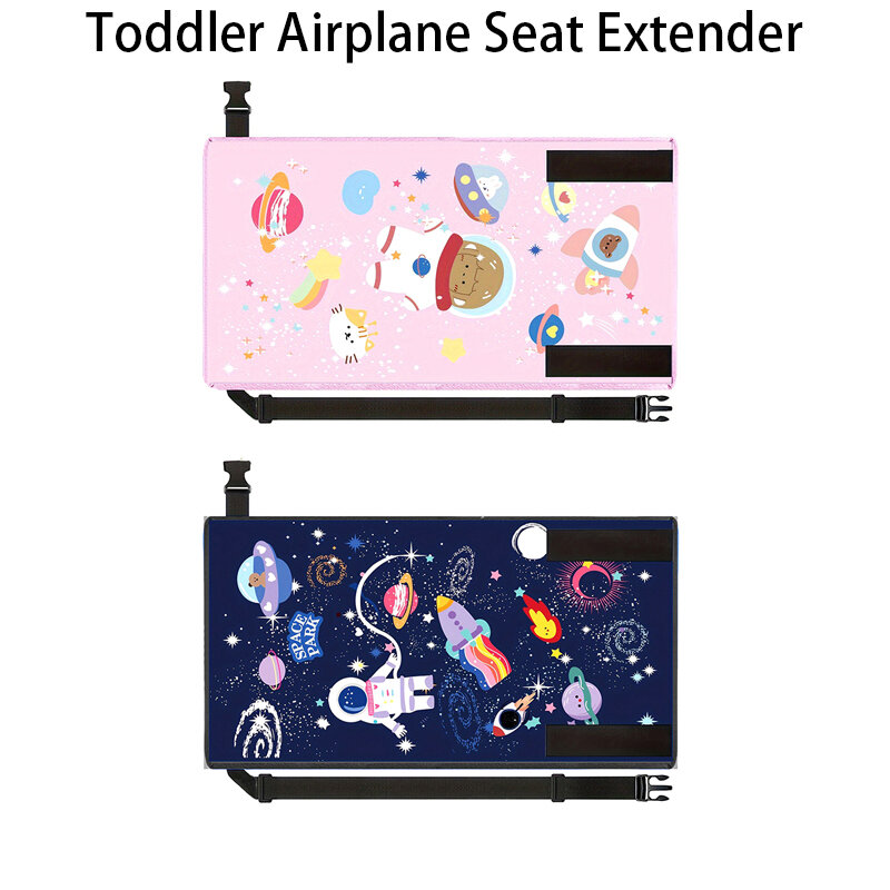 Sandaran kaki Pesawat bayi, tempat tidur gantung kaki pesawat portabel untuk anak-anak, sandaran kaki perjalanan