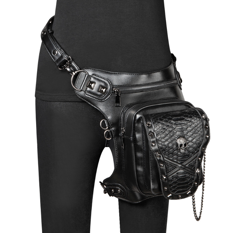 Женская поясная сумка Chikage в европейском стиле Y2K, уличная женская сумка через плечо в стиле стимпанк, большая Индивидуальная сумка через плечо