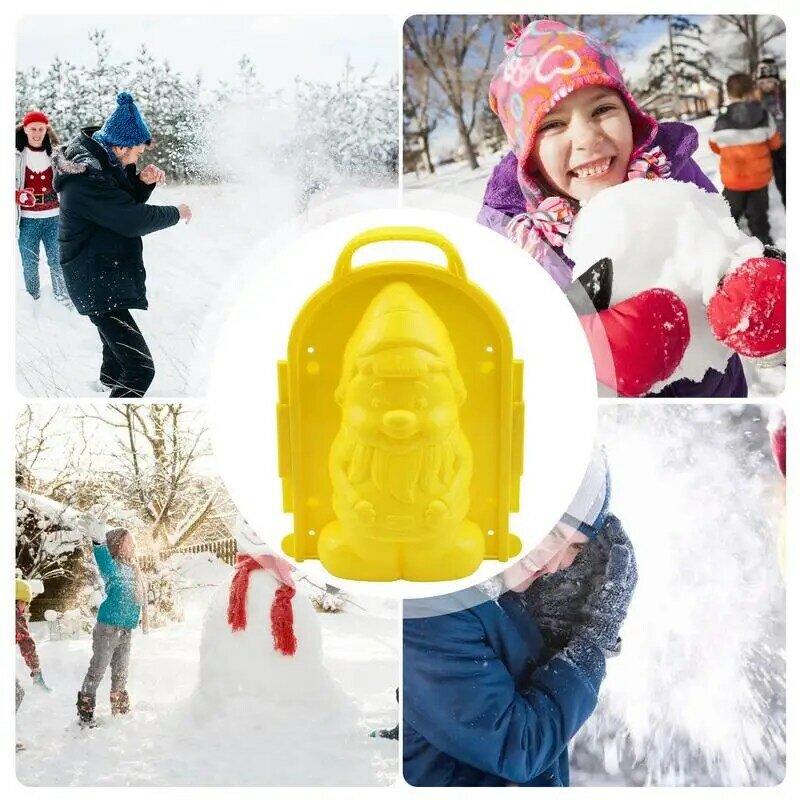Strumento creatore facile da impugnare giocattoli da neve e stampo per sabbia giocattolo multifunzionale per attrezzi da neve e sabbia facile da usare