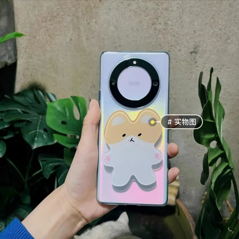 Kpop Hot Idol BAEKHYUN soporte retráctil transparente para teléfono móvil, nuevo Avatar acrílico de dibujos animados, 1 Juego
