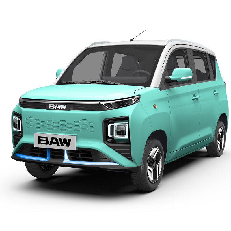 Vehículos eléctricos de cuatro ruedas Baw Jiabao, Mini coches eléctricos puros, nuevo vehículo de energía económico y asequible de China