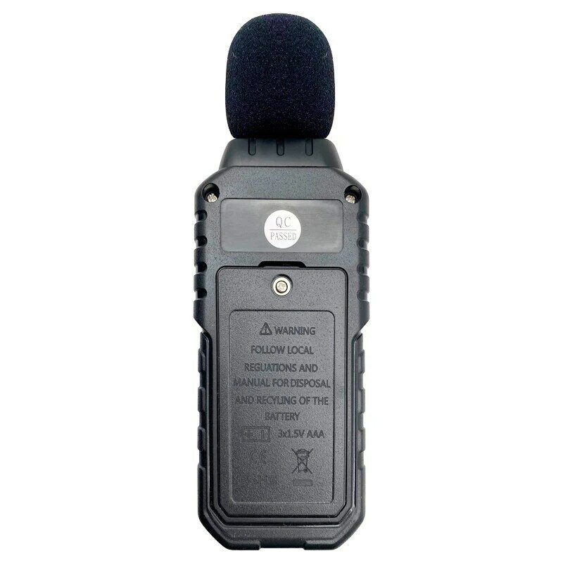 Digital 30 ~ 130dB Desibelimeter DB Meter Tingkat Suara Pengukur Tingkat Kebisingan Suara Meteran Desibel 0.1 DB Suara Profesional