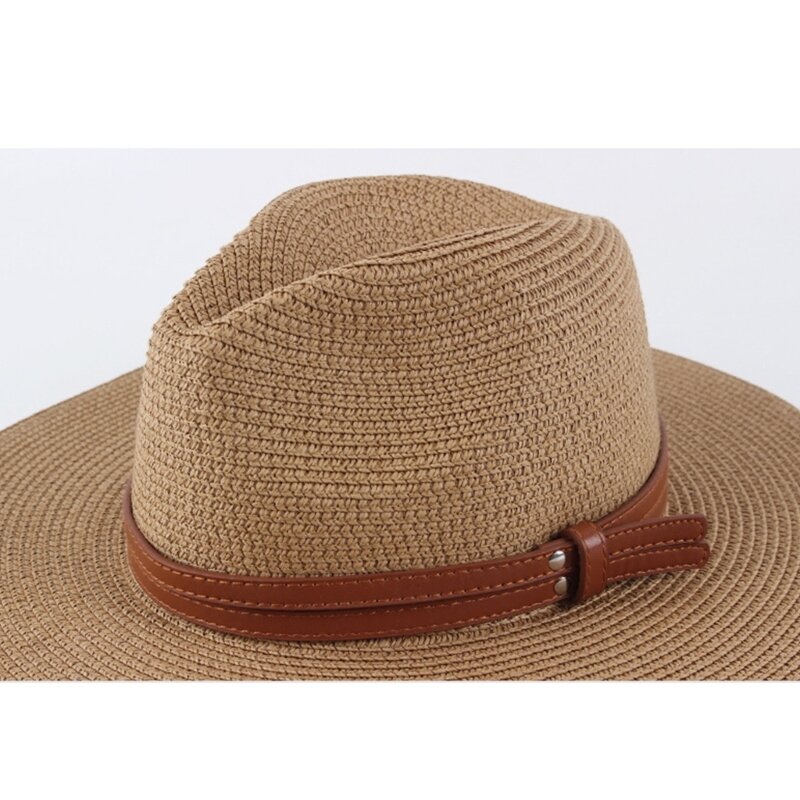 Correa de sombrero decorativa para exteriores, cuerda de cordón decorativa para adultos, hombres, mujeres, adolescentes, sombrero de paja tejido, sombrero de vaquero