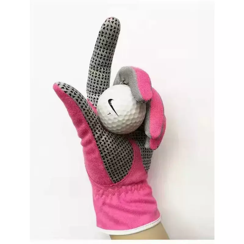Перчатки для гольфа женские из муслина солнцезащитные дышащие и износостойкие