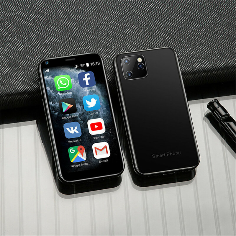 SOYES XS11 Mini Android 6.0 Phones Slim Cute Smartphones Quad Core 1GB+8GB HD 2.0MP Camera Dual SIM Small Pocket Mobile Phone
