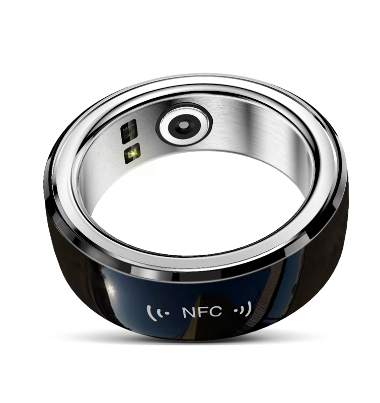 แหวนอัจฉริยะใหม่สำหรับผู้ชายโหมดกีฬาหลากหลายโหมดเครื่องวัดการนอนหลับ IP68 NFC กันน้ำสำหรับผู้หญิง Ring2024ตรวจสอบสุขภาพสไตล์คู่รัก