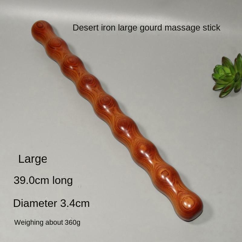1Pc Wooden Massage Handheld Stick Meridian Dredging Tool for Neck Back Body Deep Muscle Tissue Relaxation Relieve Fatigue