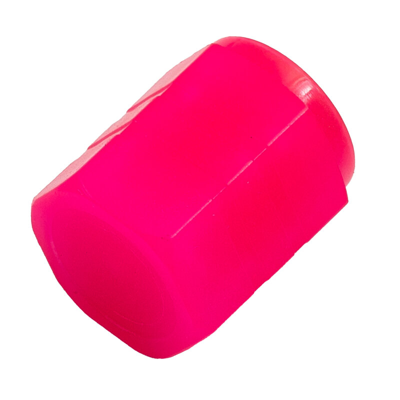 High Quality Car Tire Valve Cap Car Accessories Portable Car Wheel Tire Cover Pink New Tool Fluorescent Accessories Dustproof