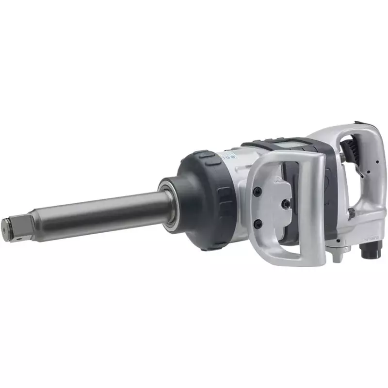 New-Ingersoll Rand 285B-6 1 Pneumatic Impact Wrench - Heavy Duty Torque Output, 6 Inch Extended Anvil, 1 Inch, 2 Handles, Gray