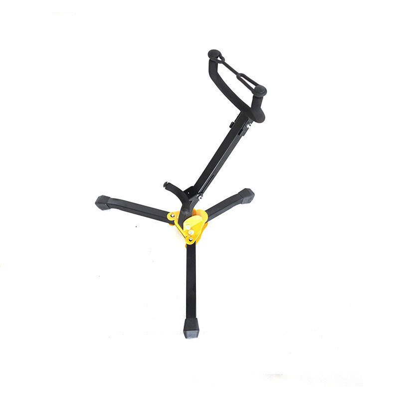 Foldable Tenor Saxophone Stand Tripod Holder Alto Sax Metal Floor Stand Tripod Holder Woodwind Instrument Accessories