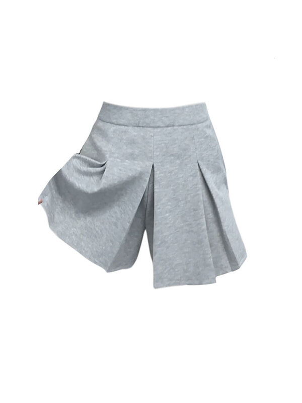 Casual Eenvoudige Solide Sportshorts Vrouwen Gezellig Streetwear Elastische Taille Hotpants Mode Harajuku Hoge Kwaliteit 2000S Esthetiek